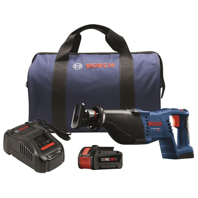 Bosch | CRS180 - B14 18 V 1 - 1/8 In. Reciprocating Saw Kit with CORE18V Battery - Mississauga Hardware Centre IncBOSCHCRS180-B14
