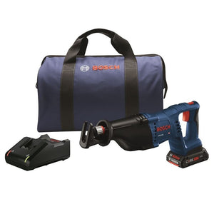 Bosch CRS180 - B15 18V 1 - 1/8 In. D - Handle Reciprocating Saw Kit with (1) CORE18V 4.0 Ah Compact Battery - Mississauga Hardware Centre IncBOSCHCRS180-B15