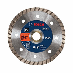 Bosch | DB4542C 4 - 1/2 In. Premium Turbo Rim Diamond Blade for Smooth Cuts - Mississauga Hardware Centre IncBOSCHDB4542C