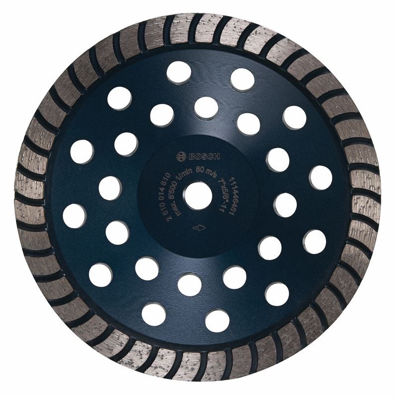 Bosch | DC730H 7 In. Turbo Row Diamond Cup Wheel - Mississauga Hardware Centre IncBOSCHDC730H