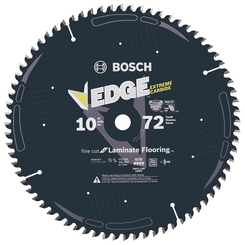 Bosch | DCB1072 10 In. 72 Tooth Edge Circular Saw Blade for Laminate - Mississauga Hardware Centre IncBOSCHDCB1072