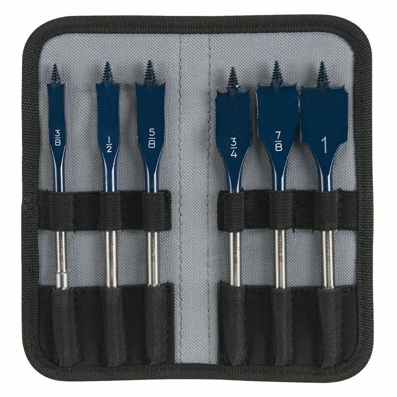 Bosch | DSB5006P 6 pc. Daredevil Standard Spade Bit Set in Pouch - Mississauga Hardware Centre IncBoschDSB5006P