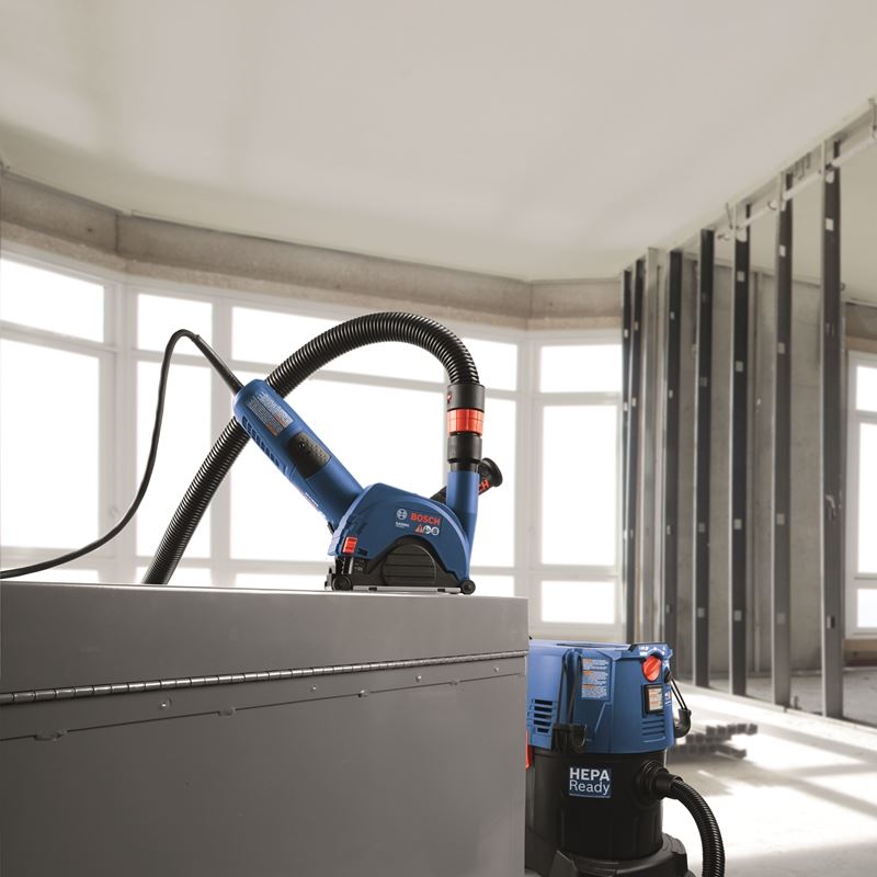 Bosch GA50DC 4 - 1/2 In. to 5 In. Small Angle Grinder Dust Collection Attachment - Mississauga Hardware Centre IncBOSCHGA50DC