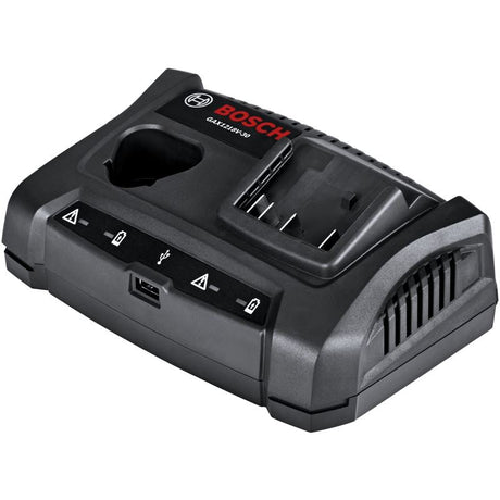 BOSCH GAX1218V - 30 18V/12V Dual - Bay Lithium - Ion Battery Charger - Mississauga Hardware Centre IncBOSCHGAX1218V-30
