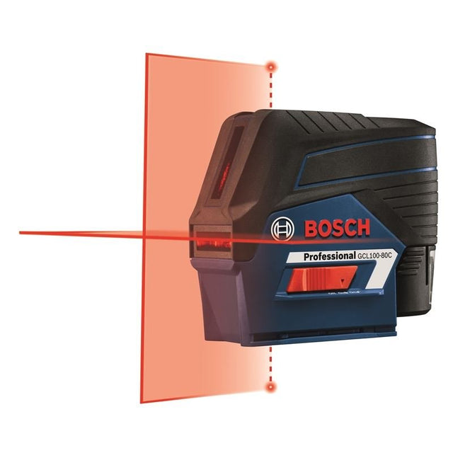 Bosch | GCL100 - 80C 12V Max Connected Cross - Line Laser with Plumb Points - Mississauga Hardware Centre IncBOSCHGCL100-80C
