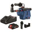 Bosch GDE18V - 26DB15 SDS - plus Bulldog Mobile Dust Extractor Kit with (1) CORE18V 4.0 Ah Compact Battery - Mississauga Hardware Centre IncBOSCHGDE18V-26DB15