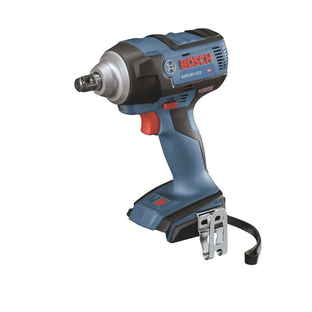 Bosch GDS18V - 221N 18V EC Brushless 1/2 In. Impact Wrench with Friction Ring and Thru - Hole (Bare Tool) - Mississauga Hardware Centre IncBOSCHGDS18V-221N