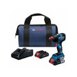 Bosch GDX18V - 1800CB25 18V EC Brushless Connected - Ready Freak 1/4 In. and 1/2 In. Two - In - One Bit/Socket Impact Driver Kit - Mississauga Hardware Centre IncBOSCHGDX18V-1800CB25