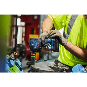 Bosch GDX18V - 1860CB25 18V Connected - Ready Two - In - One 1/4 In. and 1/2 In. Bit/Socket Impact Driver/Wrench Kit with (2) CORE18V 4.0 Ah Compact Batteries and (1) Connectivity Module - Mississauga Hardware Centre IncBOSCHGDX18V-1860CB25