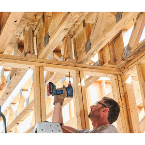 Bosch GDX18V - 1860CB25 18V Connected - Ready Two - In - One 1/4 In. and 1/2 In. Bit/Socket Impact Driver/Wrench Kit with (2) CORE18V 4.0 Ah Compact Batteries and (1) Connectivity Module - Mississauga Hardware Centre IncBOSCHGDX18V-1860CB25