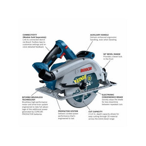 Bosch GKS18V - 25CN 18V Connected - Ready 7 - 1/4 In. Circular Saw (Bare Tool) - Mississauga Hardware Centre IncBOSCHGKS18V-25CN