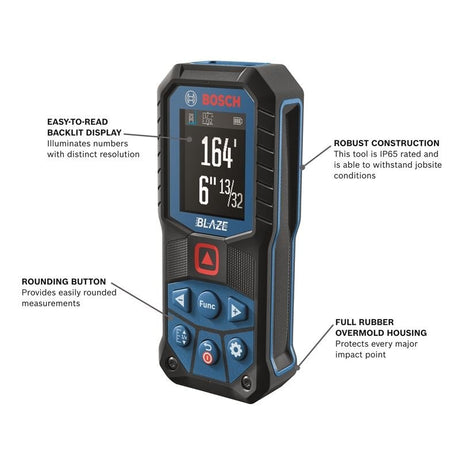 Bosch GLM165 - 22 BLAZE 165 Ft. Laser Measure - Mississauga Hardware Centre IncBOSCHGLM165-22