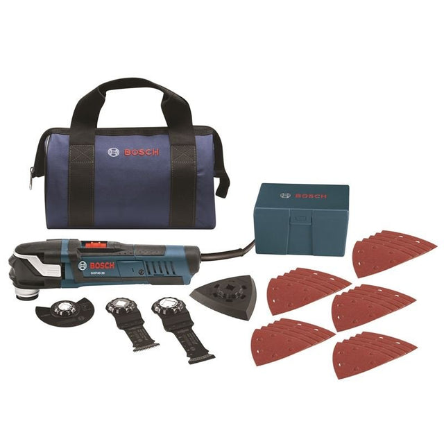 Bosch | GOP40 - 30B StarlockPlus Oscillating Multi - Tool Kit with Snap - In Blade Attachment - Mississauga Hardware Centre IncBOSCHGOP40-30B