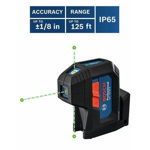Bosch GPL100 - 30G Green - Beam Three - Point Self - Leveling Alignment Laser - Mississauga Hardware Centre IncBOSCHGPL100-30G