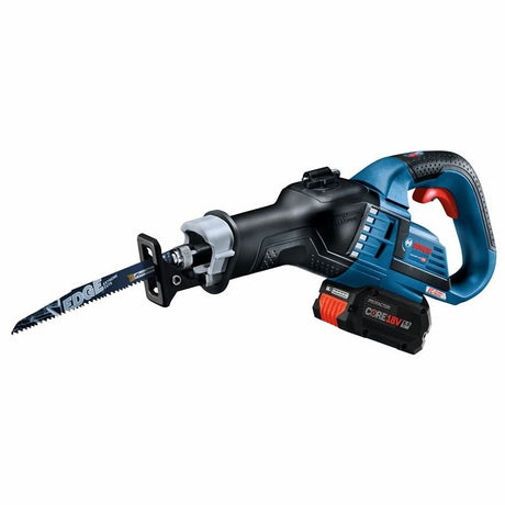 Bosch GSA18V - 125K14A 18V EC Brushless 1 - 1/4 In. - Stroke Multi - Grip Reciprocating Saw Kit with (1) CORE18V 8.0 Ah Performance Battery - Mississauga Hardware Centre IncBOSCHGSA18V-125K14A