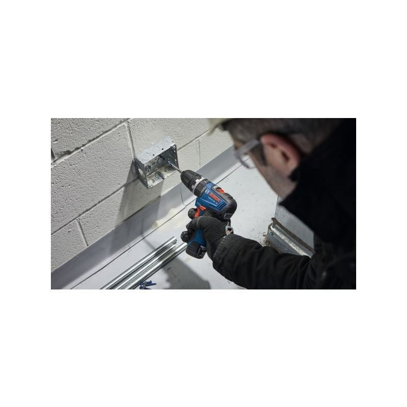 Bosch GSB12V - 300B22 12V Max Brushless 3/8 In. Hammer Drill/Driver Kit with (2) 2.0 Ah Batteries - Mississauga Hardware Centre IncBOSCHGSB12V-300B22