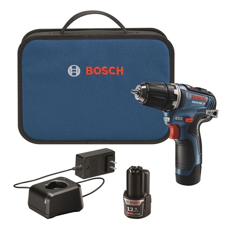 Bosch GSR12V - 300B22 12V Max EC Brushless 3/8 In. Drill/Driver Kit - Mississauga Hardware Centre IncBoschGSR12V-300B22