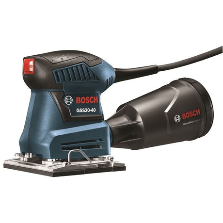 Bosch | GSS20 - 40 1/4 - Sheet Orbital Finishing Sander - Mississauga Hardware Centre IncBOSCHGSS20-40