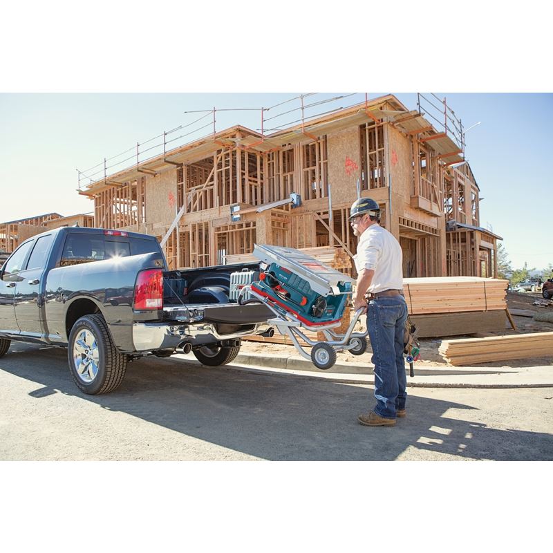 Bosch | GTS1041A - 09 10 In. REAXXe Jobsite Table Saw with Gravity - Rise Wheeled Stand - Mississauga Hardware Centre IncBOSCHGTS1041A-09