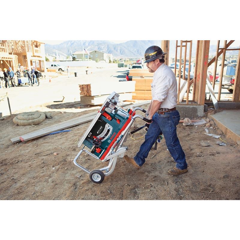 Bosch | GTS1041A - 09 10 In. REAXXe Jobsite Table Saw with Gravity - Rise Wheeled Stand - Mississauga Hardware Centre IncBOSCHGTS1041A-09