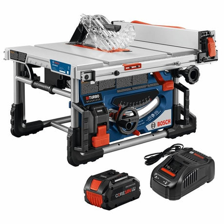 Bosch GTS18V - 08N14 PROFACTOR 18V 8 - 1/4 In. Portable Table Saw Kit with (1) CORE 18V 8.0 Ah PROFACTOR Performance Battery - Mississauga Hardware Centre IncBoschGTS18V-08N14