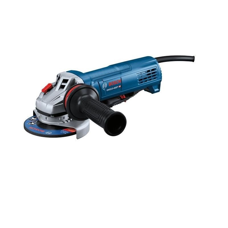 Bosch GWS10 - 450P 4 - 1/2 In. Ergonomic Angle Grinder with Paddle Switch - Mississauga Hardware Centre IncBOSCHGWS10-450P