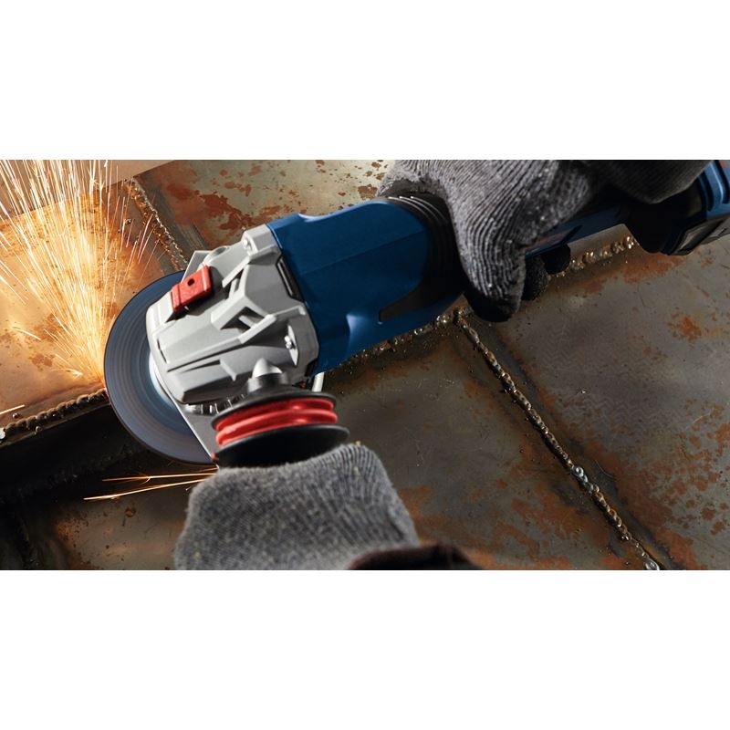 Bosch GWS18V - 13PB14 PROFACTOR 18V Spitfire 5 - 6 In. Angle Grinder with Paddle Switch with (1) CORE 18V 8.0 Ah PROFACTOR Performance Battery - Mississauga Hardware Centre IncBOSCHGWS18V-13PB14