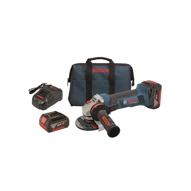 Bosch | GWS18V - 45 - 01 18 V 4 - 1/2 In. Angle Grinder Kit | BFP - Mississauga Hardware Centre IncBOSCHGWS18V-45-01