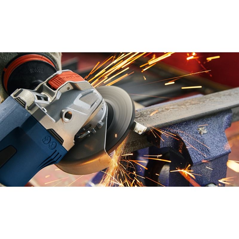Bosch GWX18V - 13PN PROFACTOR 18V Spitfire X - LOCK 5 - 6 In. Angle Grinder with Paddle Switch (Bare Tool) - Mississauga Hardware Centre IncBOSCHGWX18V-13PN
