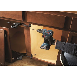 Bosch GXL18V - 496B22 18 V 4 - Tool Combo Kit with Compact Tough 1/2 In. Drill/Driver, 1/4 In. and 1/2 In. Two - In - One Bit/Socket Impact Driver, Compact Reciprocating Saw and LED Worklight - Mississauga Hardware Centre IncBOSCHGXL18V-496B22