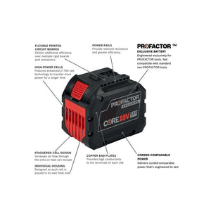 Bosch GXS18V - 17N17 18V PROFACTOR Endurance Starter Kit - Mississauga Hardware Centre IncBOSCHGXS18V-17N17