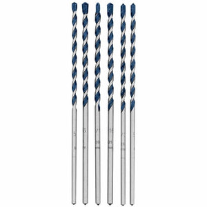 Bosch | HCBG600T 6 pc. BlueGranite Turbo Carbide Hammer Drill Bits Set - Mississauga Hardware Centre IncBOSCHHCBG600T