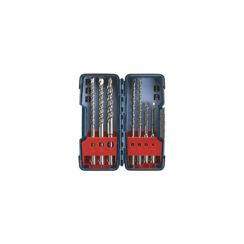 Bosch HCK001 7pc SDS PLUS Bit Set - Mississauga Hardware Centre IncBoschHCK001