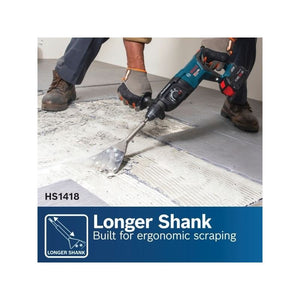 Bosch HS1418 5 In. x 11 In. Floor Scraper SDS - plus Hammer Steel - Mississauga Hardware Centre IncBOSCHHS1418