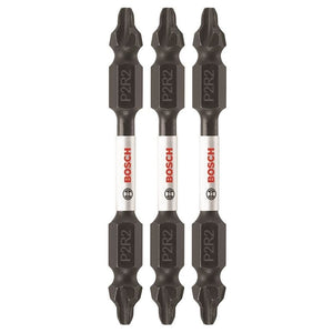 Bosch | ITDEP2R22503 3 pc. Impact Tough 2.5 In. Phillips/Square Double - Ended Bits - Mississauga Hardware Centre IncBoschITDEP2R22503