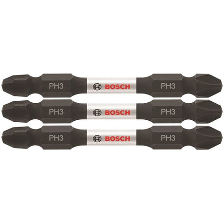 Bosch | ITDEPH32503 3 pc. Impact Tough 2.5 In. Phillips 3 Double - Ended Bits - Mississauga Hardware Centre IncBOSCHITDEPH32503
