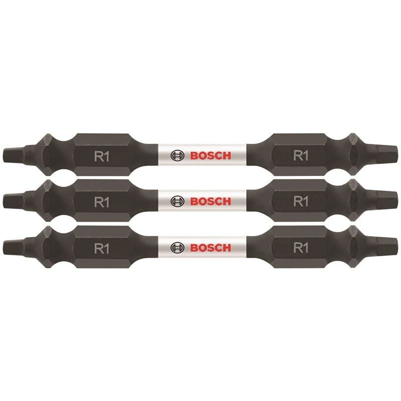 Bosch | ITDESQ12503 3 pc. Impact Tough 2.5 In. Square 1 Double - Ended Bits - Mississauga Hardware Centre IncBoschITDESQ12503