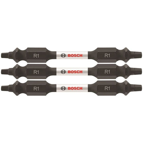 Bosch | ITDESQ12503 3 pc. Impact Tough 2.5 In. Square 1 Double - Ended Bits - Mississauga Hardware Centre IncBoschITDESQ12503
