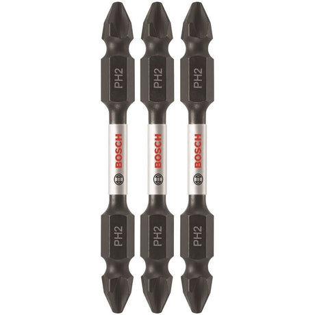 Bosch | ITDESQ22503 3 pc. Impact Tough 2.5 In. Square 2 Double - Ended Bits - Mississauga Hardware Centre IncBOSCHITDESQ22503