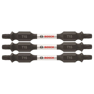Bosch | ITDET152503 3 pc. Impact Tough 2.5 In. Torx 15 Double - Ended Bits - Mississauga Hardware Centre IncBoschITDET152503