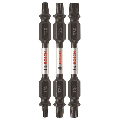 Bosch | ITDETV2503 3 pc. Impact Tough 2.5 In. Torx Double - Ended Bit Set - Mississauga Hardware Centre IncBOSCHITDETV2503