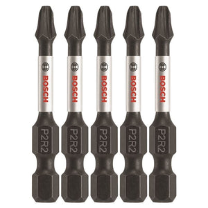 Bosch | ITP2R2205 5 pc. Impact Tough 2 In. Phillips/Square 2 Power Bits - Mississauga Hardware Centre IncBOSCHITP2R2205