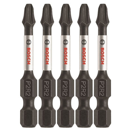 Bosch | ITP2R2205 5 pc. Impact Tough 2 In. Phillips/Square 2 Power Bits - Mississauga Hardware Centre IncBOSCHITP2R2205