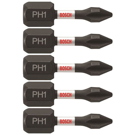 Bosch | ITPH1105 5 pc. Impact Tough 1 In. Phillips 1 Insert Bits - Mississauga Hardware Centre IncBOSCHITPH1105