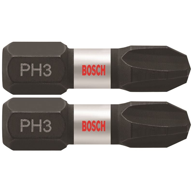 Bosch | ITPH3102 2 pc. Impact Tough 1 In. Phillips 3 Insert Bits - Mississauga Hardware Centre IncBOSCHITPH3102