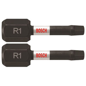 Bosch | ITSQ1102 2 pc. Impact Tough 1 In.Square 1 Insert Bits - Mississauga Hardware Centre IncBOSCHITSQ1102