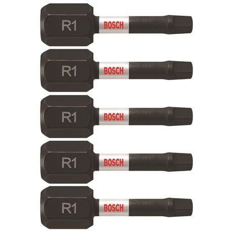 Bosch | ITSQ1105 5 pc. Impact Tough 1 In. Square 1 Insert Bits - Mississauga Hardware Centre IncBOSCHITSQ1105