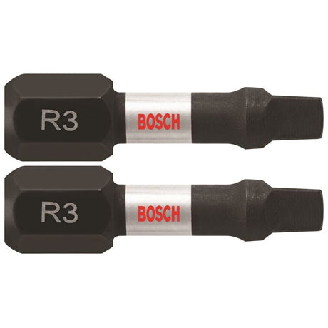 Bosch | ITSQ3102 2 pc. Impact Tough 1 In. Square 3 Insert Bits - Mississauga Hardware Centre IncBOSCHITSQ3102