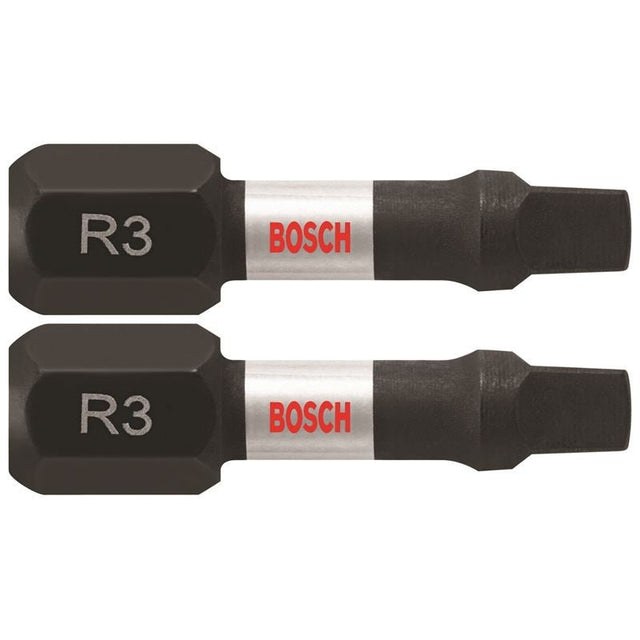 Bosch | ITSQ3102 2 pc. Impact Tough 1 In. Square 3 Insert Bits - Mississauga Hardware Centre IncBOSCHITSQ3102