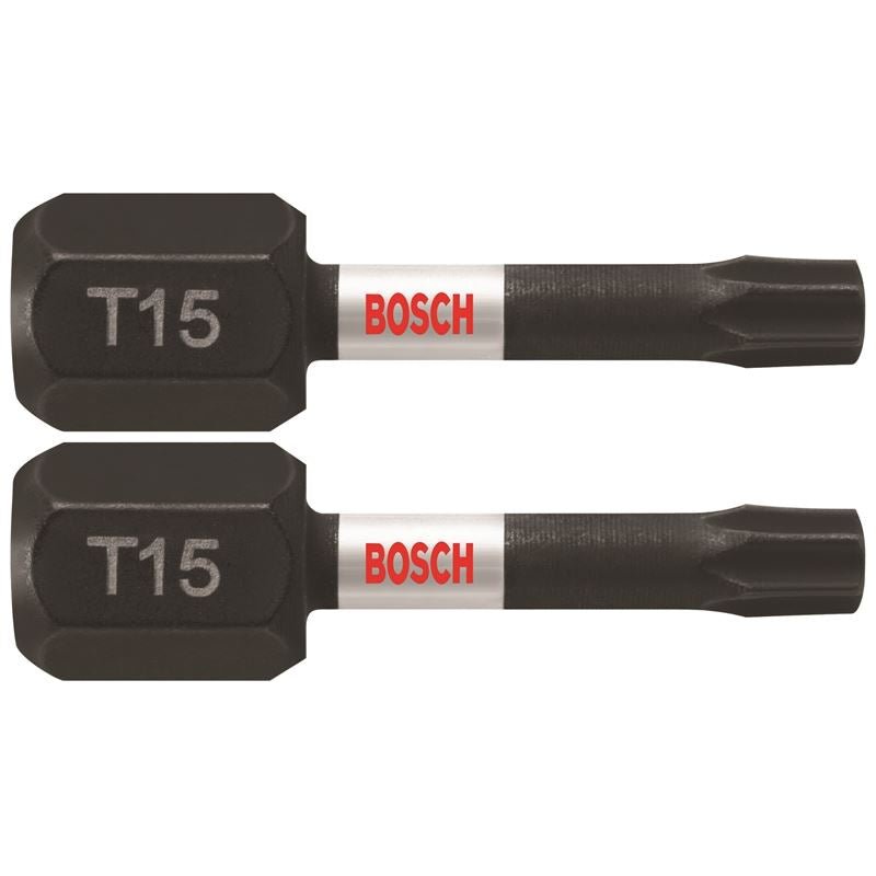 Bosch | ITT15102 2 pc. Impact Tough 1 In. Torx 15 Insert Bits - Mississauga Hardware Centre IncBOSCHITT15102
